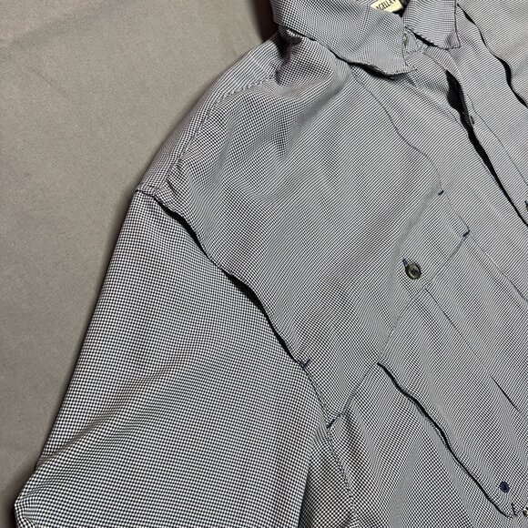 Magellan OutdoorsFish Gear Angler Fit Mag Wick Long Sleeve Vented Men's 3XL Blue - Picture 10 of 16